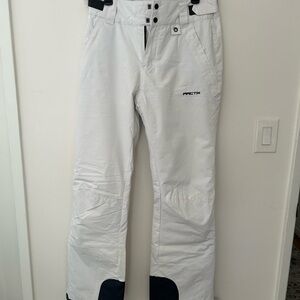 Arctix Snow White and Navy Blue Flare Pants